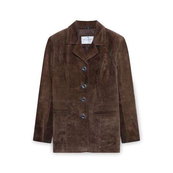 Reza Duro Brown Suede Coat