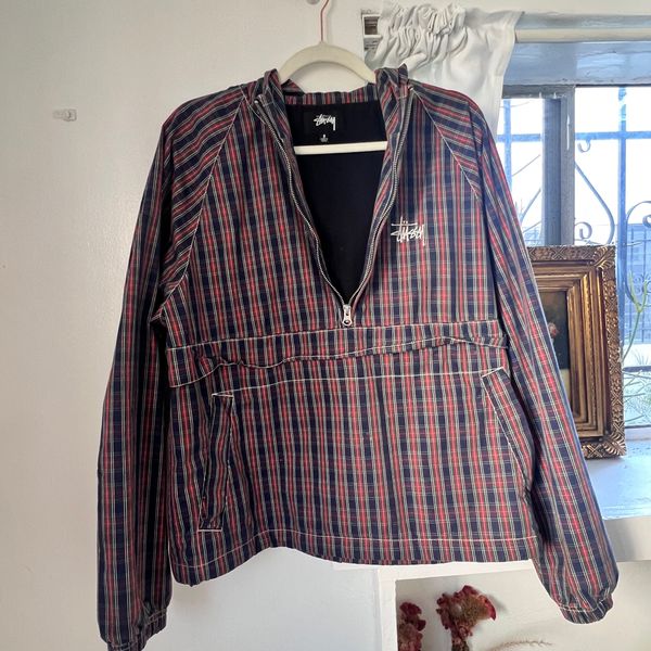 Stussy Plaid Hooded Jacket 