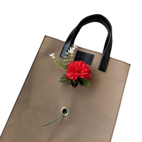 D'heygere Floral Canister Tote Bag 
