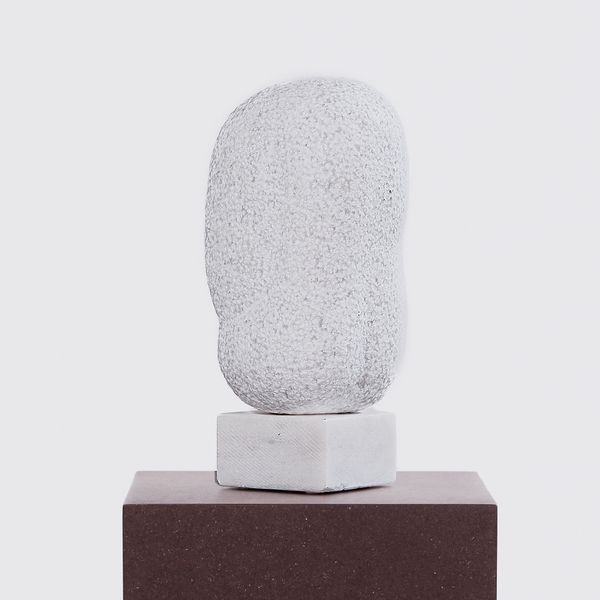 Untitled Biomorphic Work in Marble by Anna Mizak