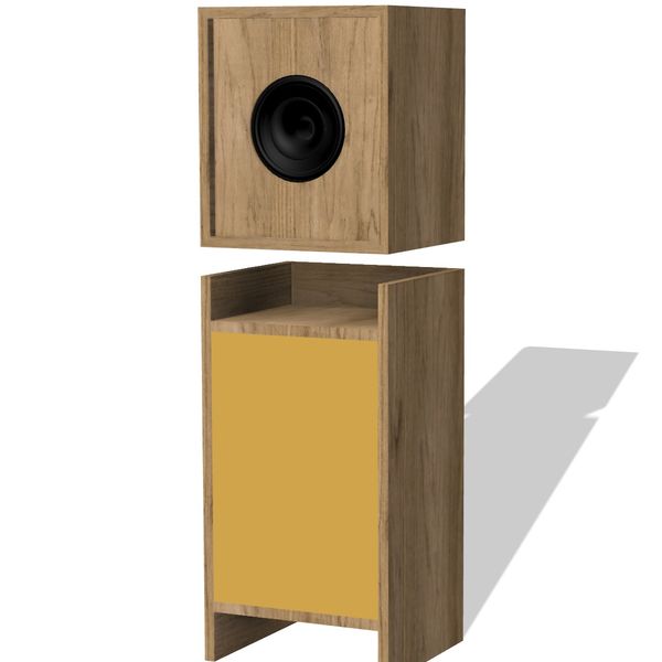 Musical Furniture [Speaker Stands with Lights]