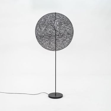 Black Random Light Ball LED Floor Lamp by Bertjan Pot for MOOOI, 2022