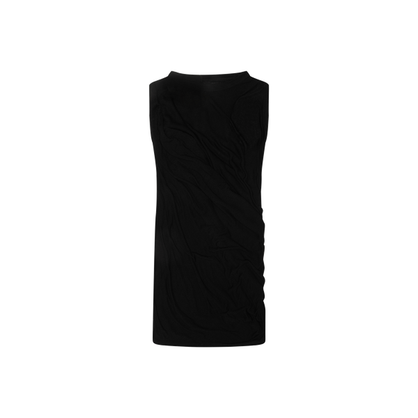 Rick Owens Black Draped Mini Dress