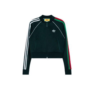 Gucci x Adidas 2022 Forest Green Striped Bomber