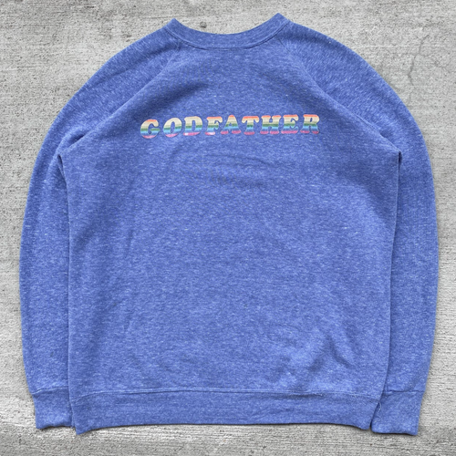 1980s Godfather Raglan Cut Crewneck Sweatshirt