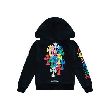 Chrome Hearts Children's Multicolor Cross Zip Up Hoodie