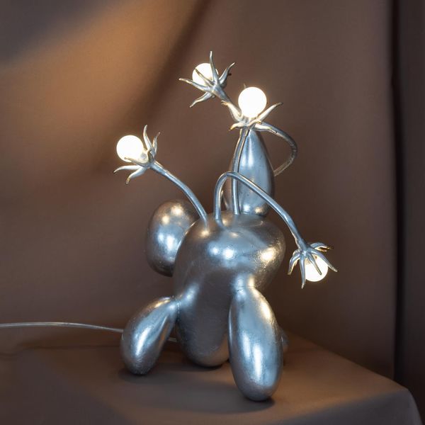 La Fleur Fanée Lamp, metal version