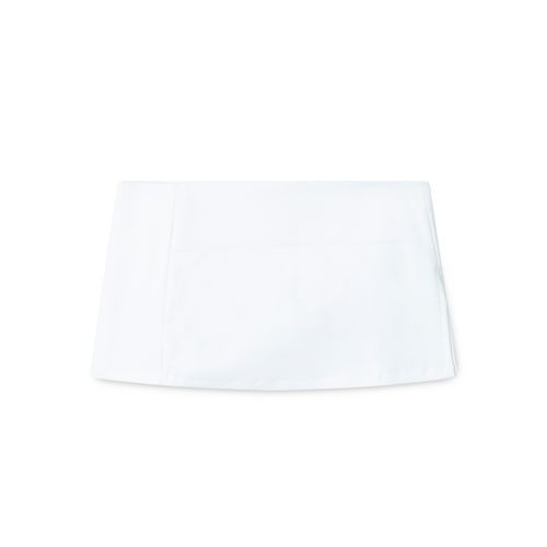 Micro White Mini Skirt