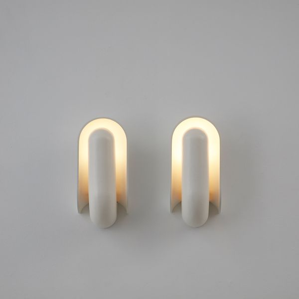 Piet Cohen Schelpdier Wall Lamps, Netherlands, 1970