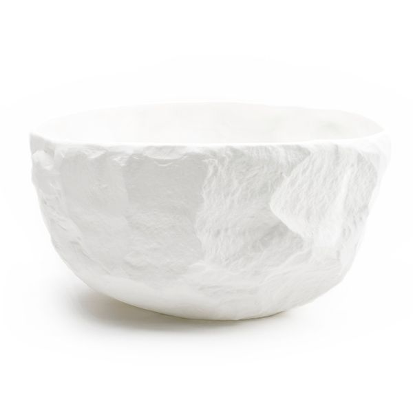 Crockery White Large Deep Bowl