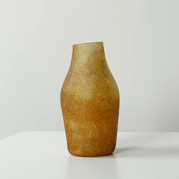 Large Vase in Caramel