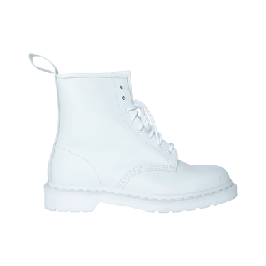 Dr Martens 1460 Mono Smooth Leather Lace Up Boots in White