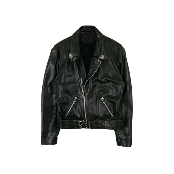 Chrome Hearts 1990's Leather Biker Jacket