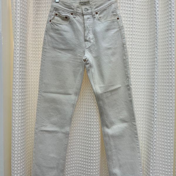 The Feel Studio White Jeans