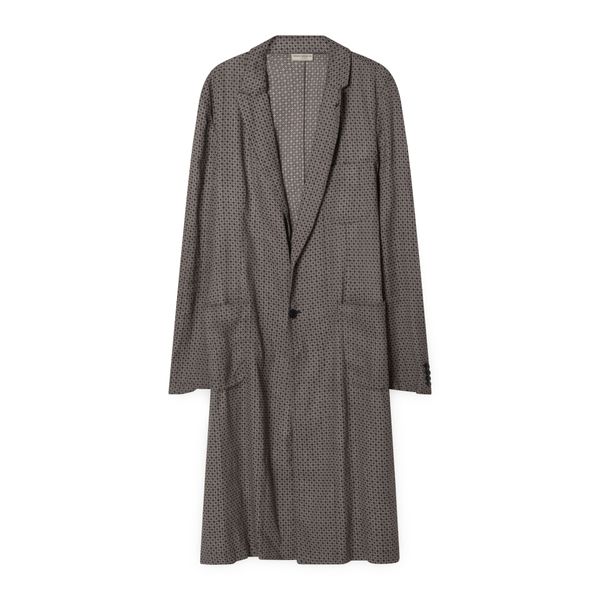 Dries Van Noten Patterned Duster