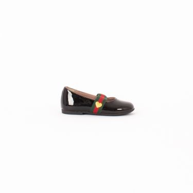 Gucci Children's Patent Finish Mary Janes