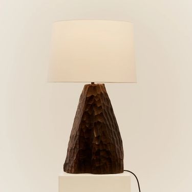 Chiseled Brutalist Table Lamp