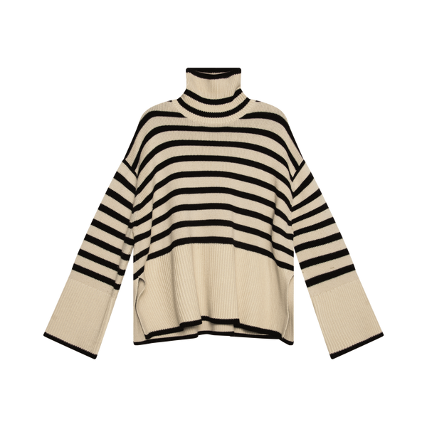 Toteme Signature Stripe Turtleneck Sweater