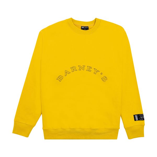 KROST x Barneys Giving Tree Crewneck in Yellow