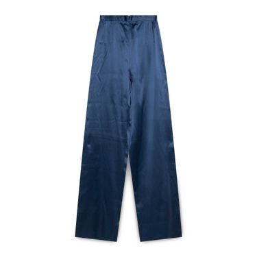 Giorgio Armani Vintage Navy Silk Trousers