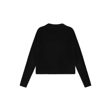 The Elder Statesman Black V-Neck Cashmere Sweater