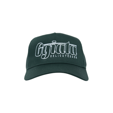 Ggiata Green Trucker Hat 