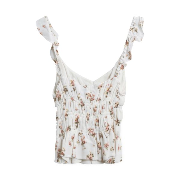 Reformation Floral Print Top