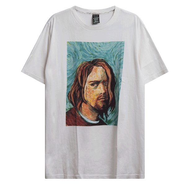 Number (N)ine SS08 Kurt Cobain Van Gogh T-Shirt