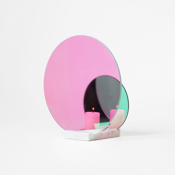 Onnda Flame Concentric M Candleholder - Fuchsia