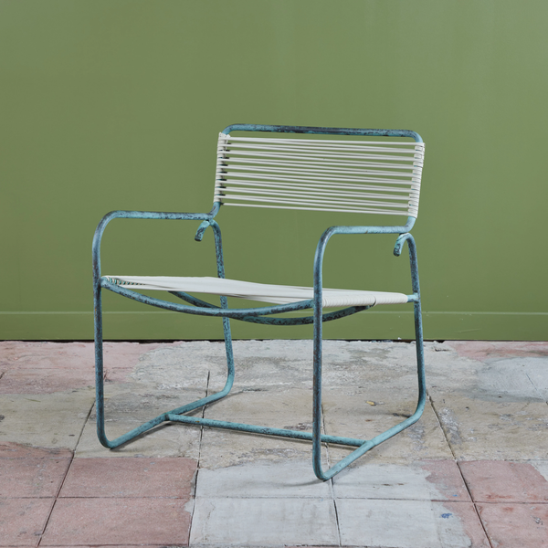 Bronze Patio Wide Lounge Chair by Walter Lamb for Brown Jordan