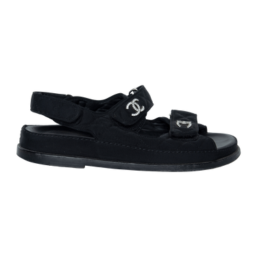 Chanel Interlocking CC Logo Sandals