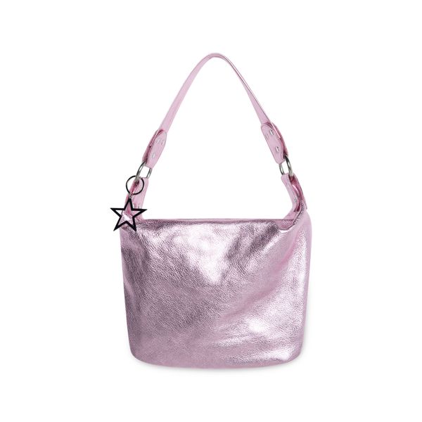 Star Bag in Metallic Pink