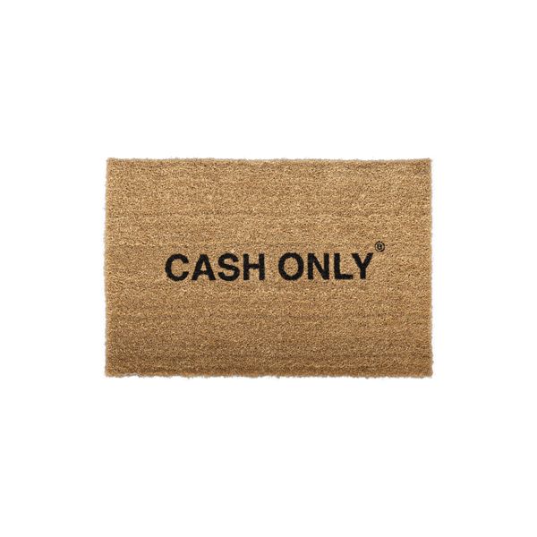 Big Cash Only Door Mat
