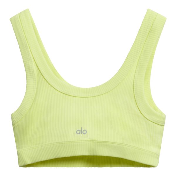 Alo Yoga Wellness Bra in Yellow