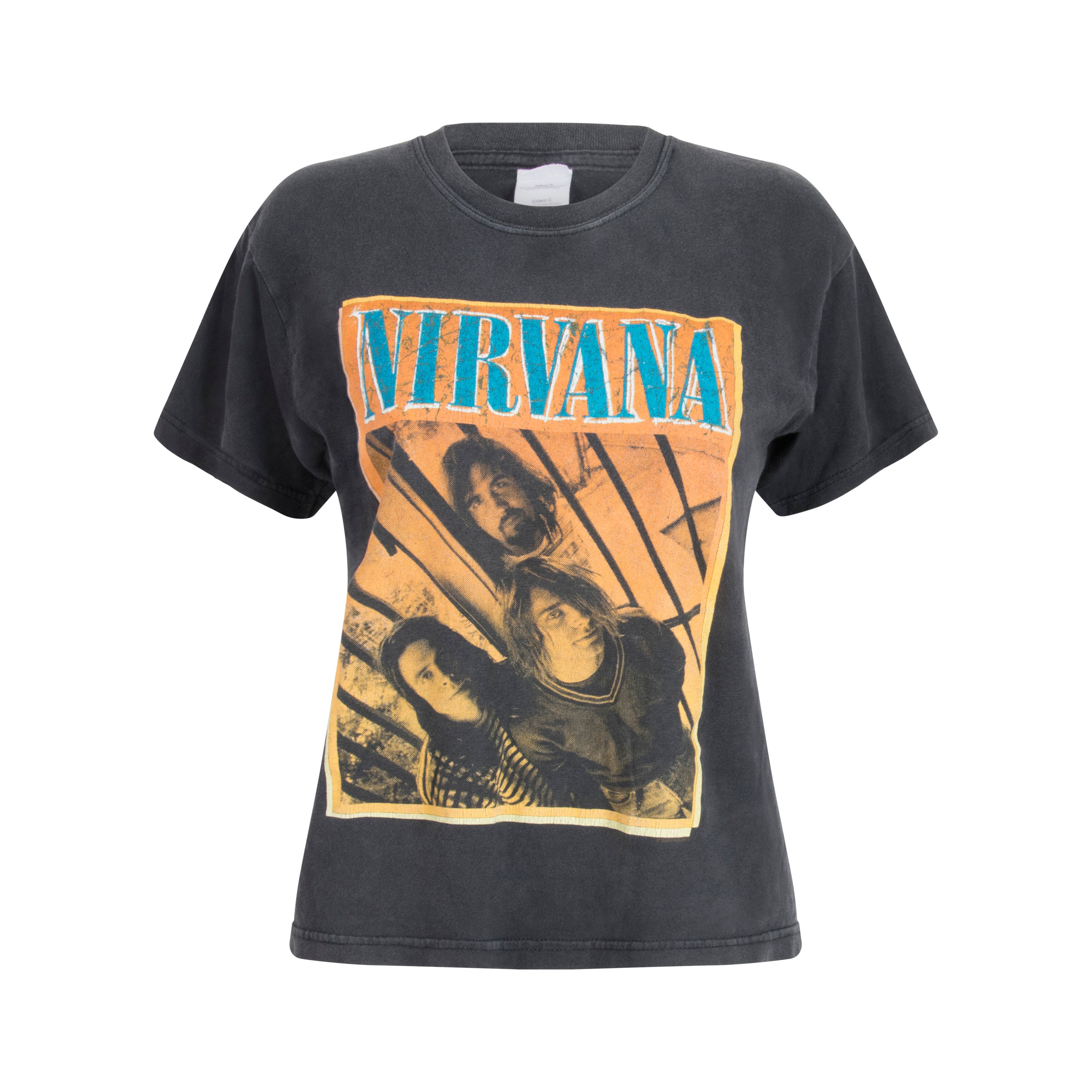 Nirvana t shirt original sale