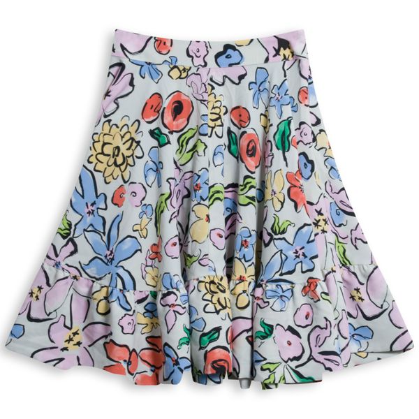 Stine Goya Flounce Hem Skirt