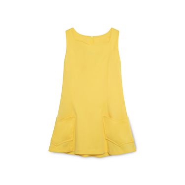 Yellow Vintage Mini Dress