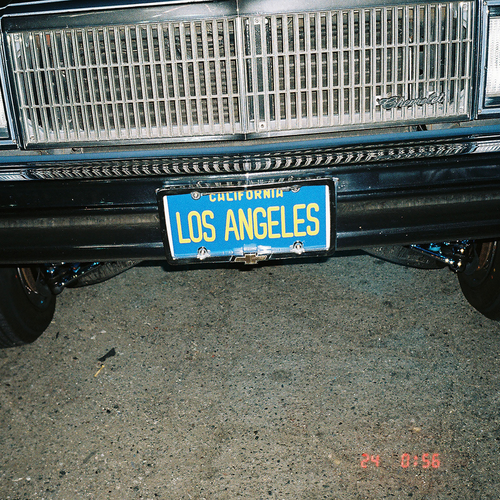 LOS ANGELES PLATE FRAME 