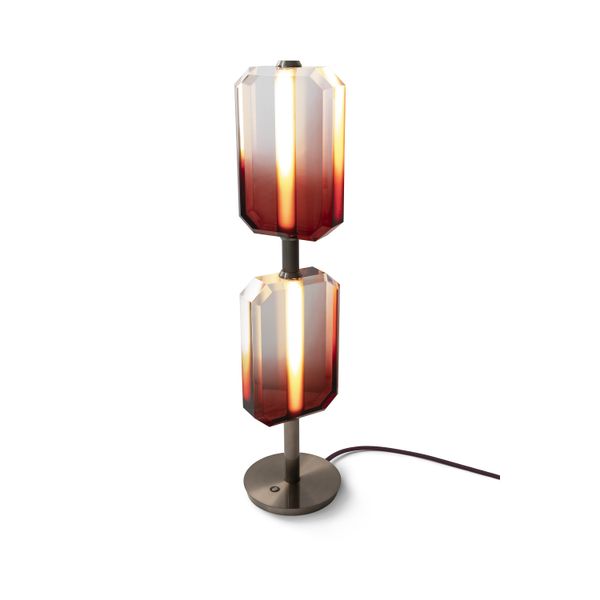 Lucente Red Table Lamp by Gupica