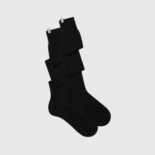 2-Pack Fil d´Écosse Knee-High Socks