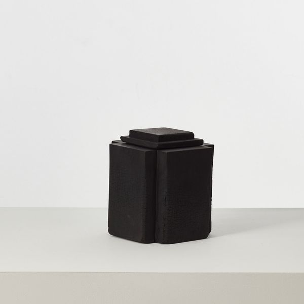 David Horan Charred Wood Vessel 003/004, UK, 2024