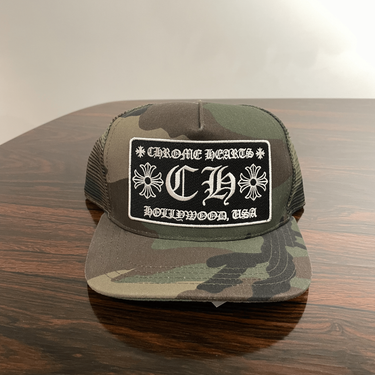 Chrome Hearts Camo Hat