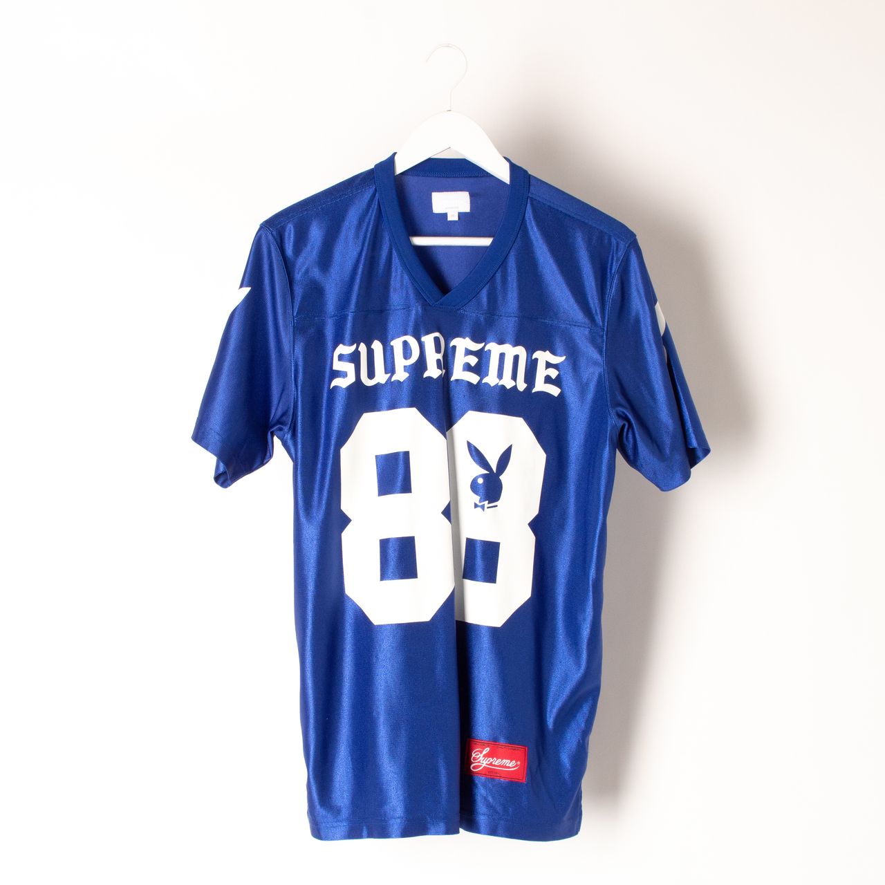 Supreme x Playboy Football Top by Emily Oberg | Basic.Space