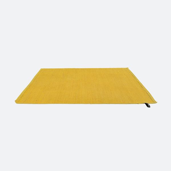 Tatami Yellow Rug by Ariadna Miquel and Nani Marquina for Nanimarquina, 2022