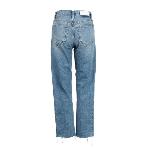 Re/Done High Rise Stovepipe Jeans