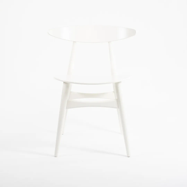 White Dining Chair by Hans Wegner for Carl Hansen, 2021