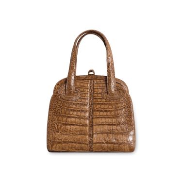 Brown Snakeskin Handbag
