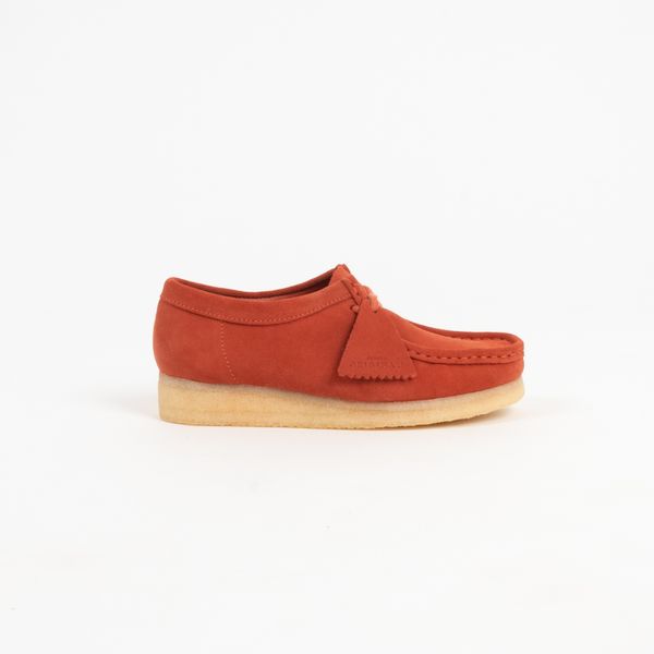 Clarks Wallabee Burnt Orange Suede