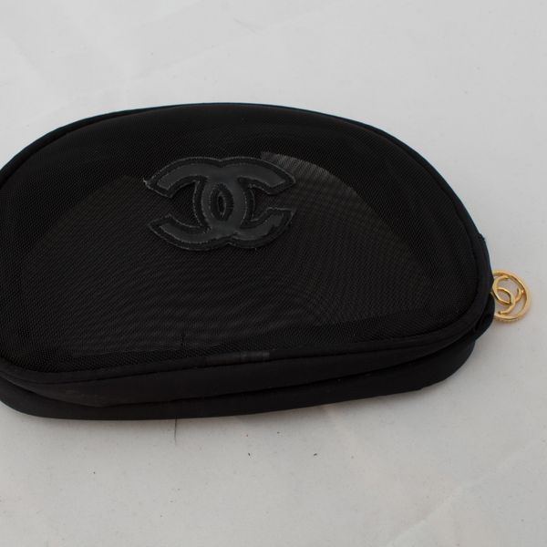 Chanel Mesh Makeup Bag