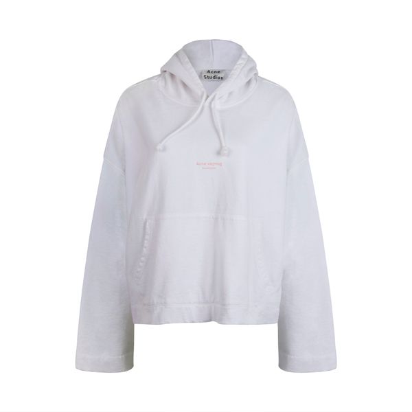 Acne Studios White Hoodie